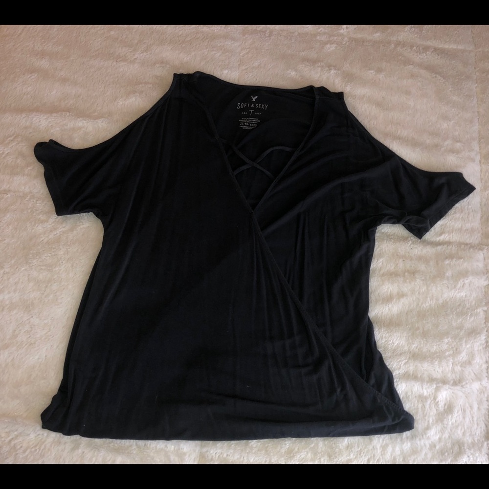 Off the Shoulder Soft & Sexy Tee